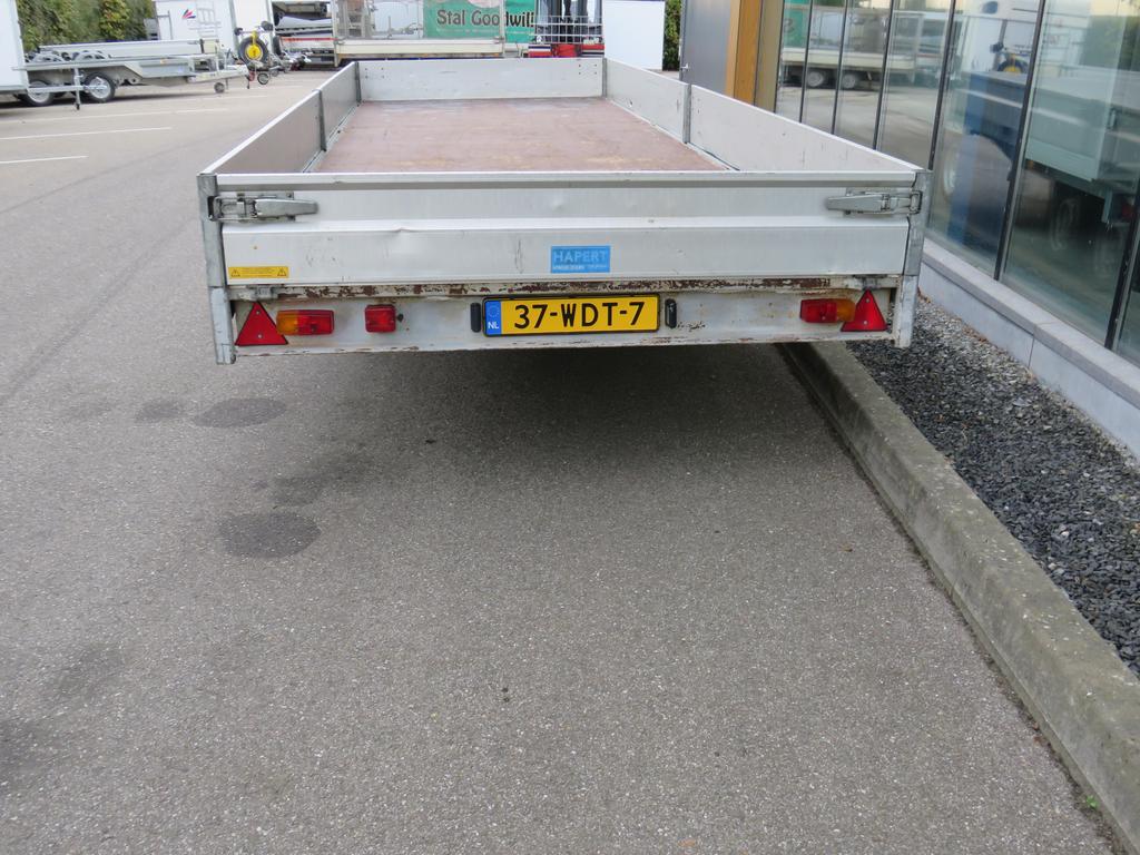 Hapert Plateauwagen tandemas 603x202cm 3000kg